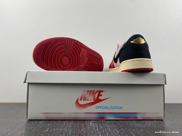 Cheap Trophy Room Away Jordan OG FN0432-100 Low Air 1 x 0720
